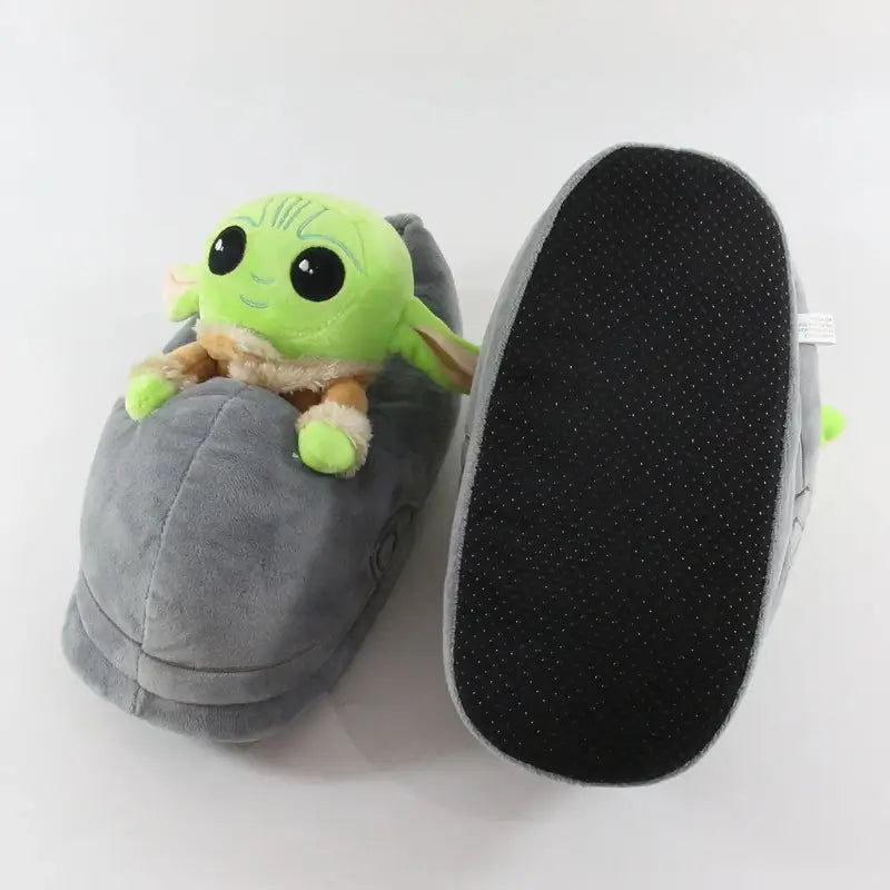 Pantufa Baby Yoda Star Wars Grogu To Com Sono Pijamas