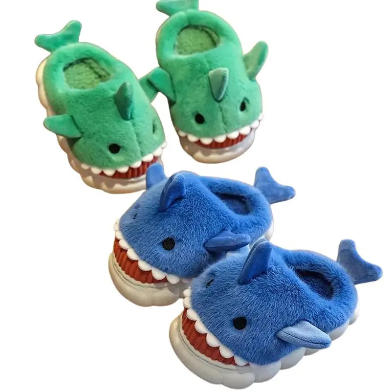 Pantufa Infantil do Tubarao To Com Sono Pijamas
