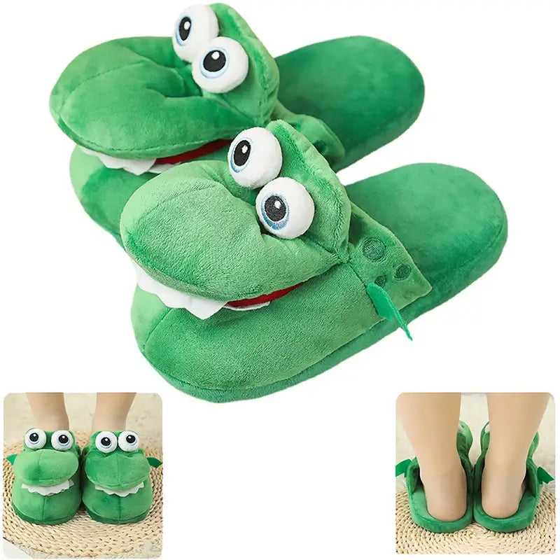 Pantufa Jacare To Com Sono Pijamas
