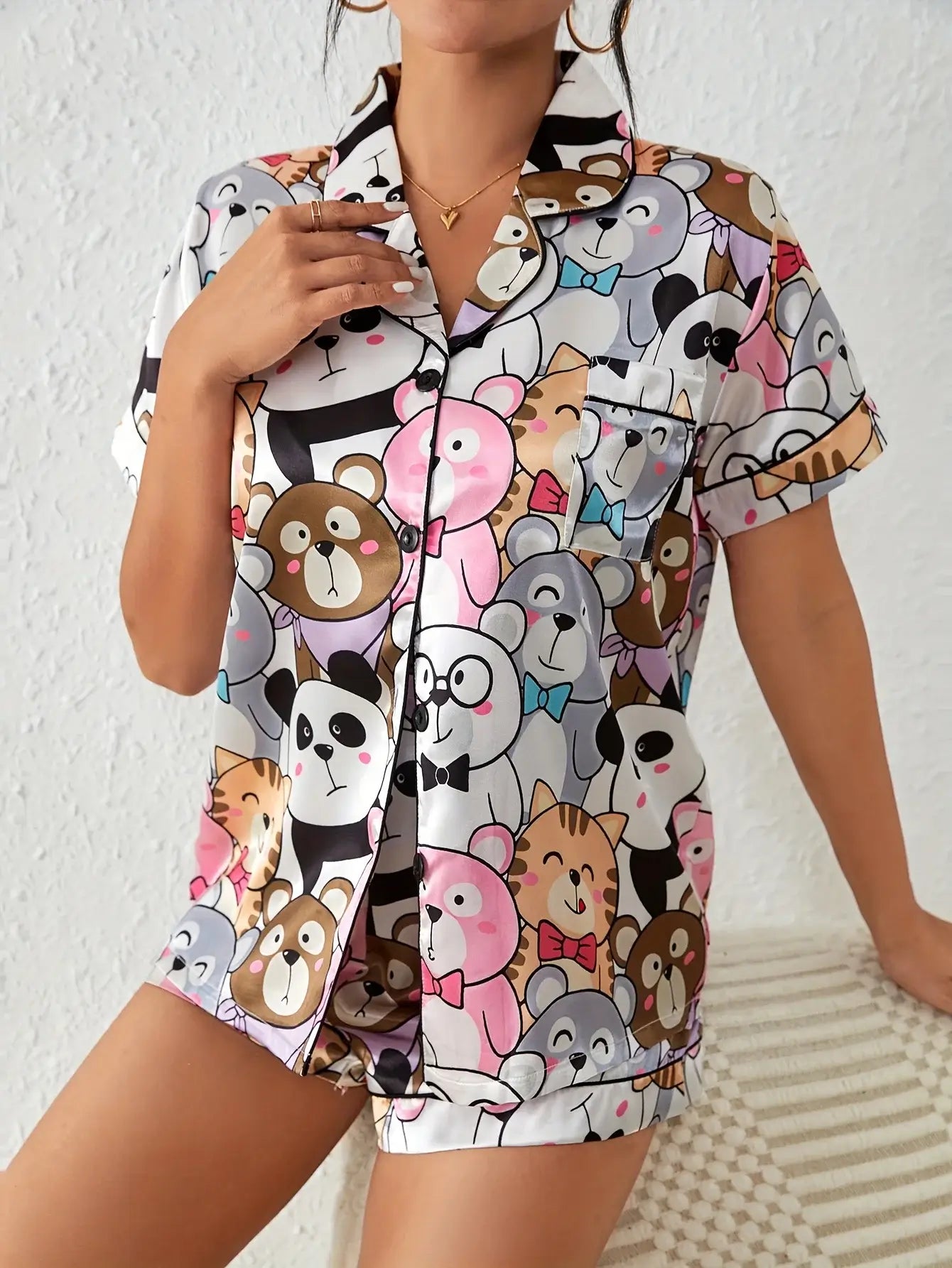 Pijama Feminino Pandas To Com Sono Pijamas