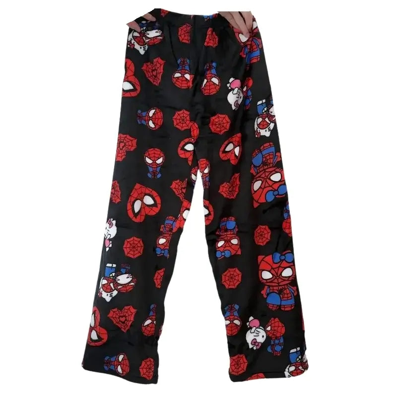 Calca_Homem-Aranha_e_Hello_Kitty_Pijama_To_Com_Sono_Pijamas