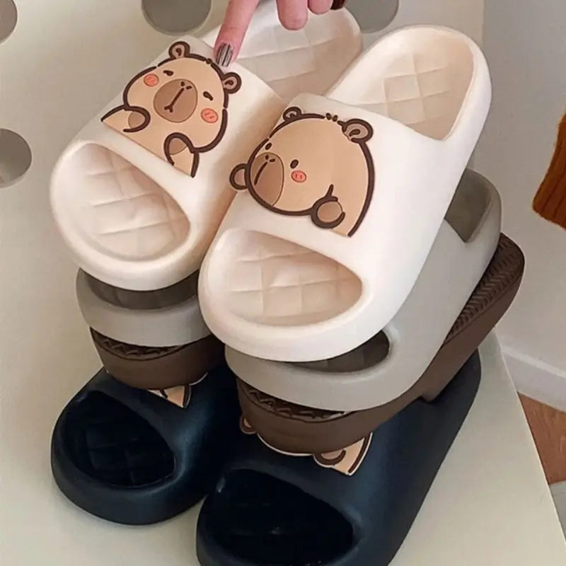 Chinelo Capivara tO COM SONO PIJAMAS