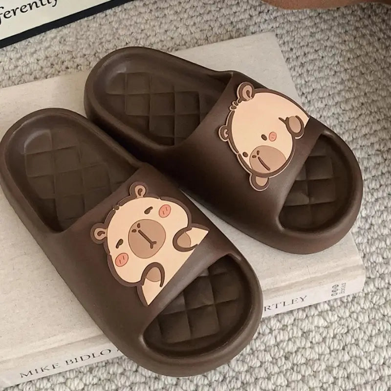 Chinelo Capivara tO COM SONO PIJAMAS