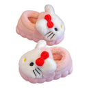 Pantufa Infantil Pelucia Hello Kitty To Com Sono Pijamas2