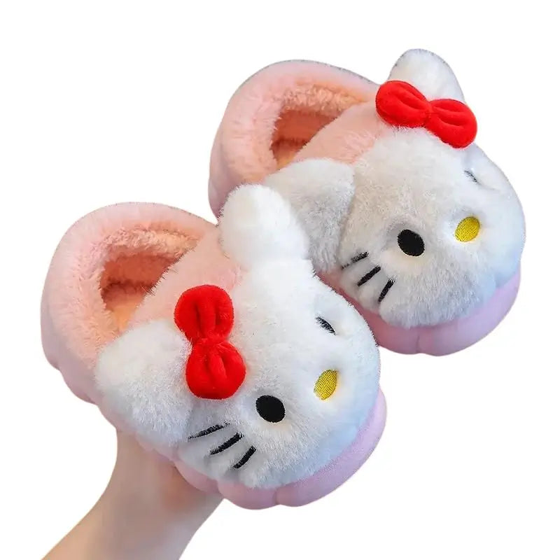 Pantufa Infantil Pelucia Hello Kitty To Com Sono Pijamas