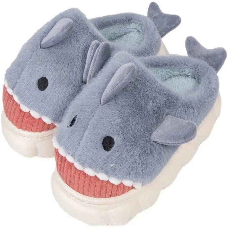 Pantufa Infantil Tubarão Baby Shark Antiderrapante  To Com Sono Pijamas