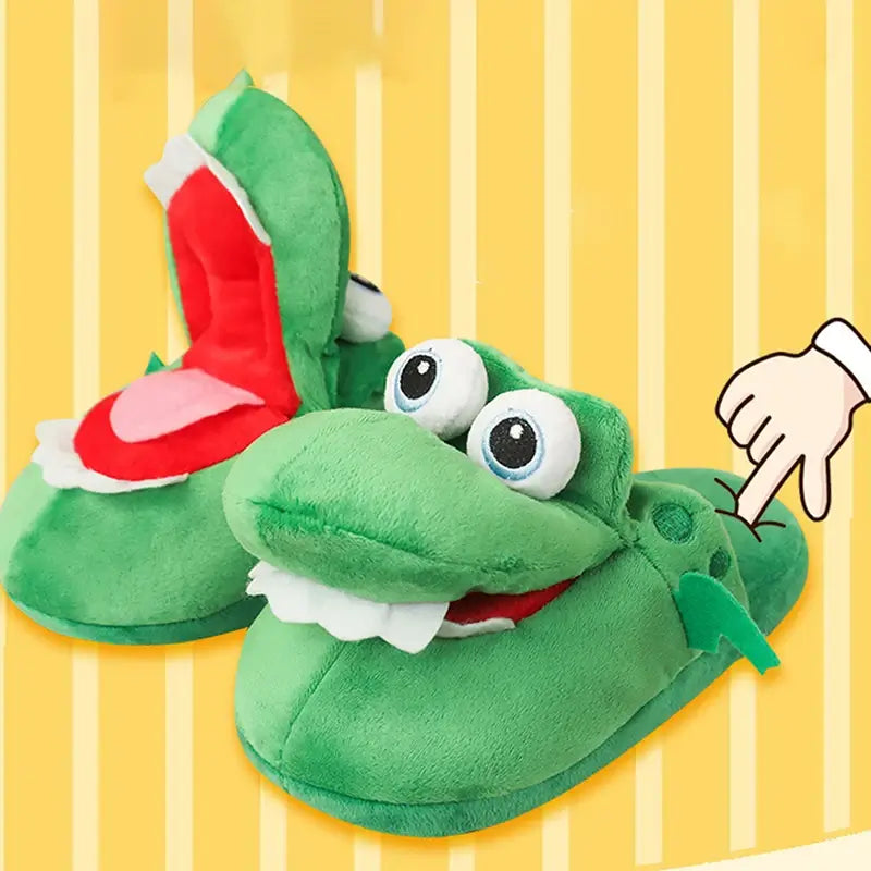 Pantufa Jacare To Com Sono Pijamas