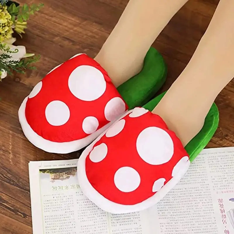 Pantufa Super Mario Cogumelo To Com Sono Pijamas
