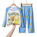 Pijama-Infantil-Pokémon-Pikachu-Alta-Qualidade-To-Com-Sono-Pijamas