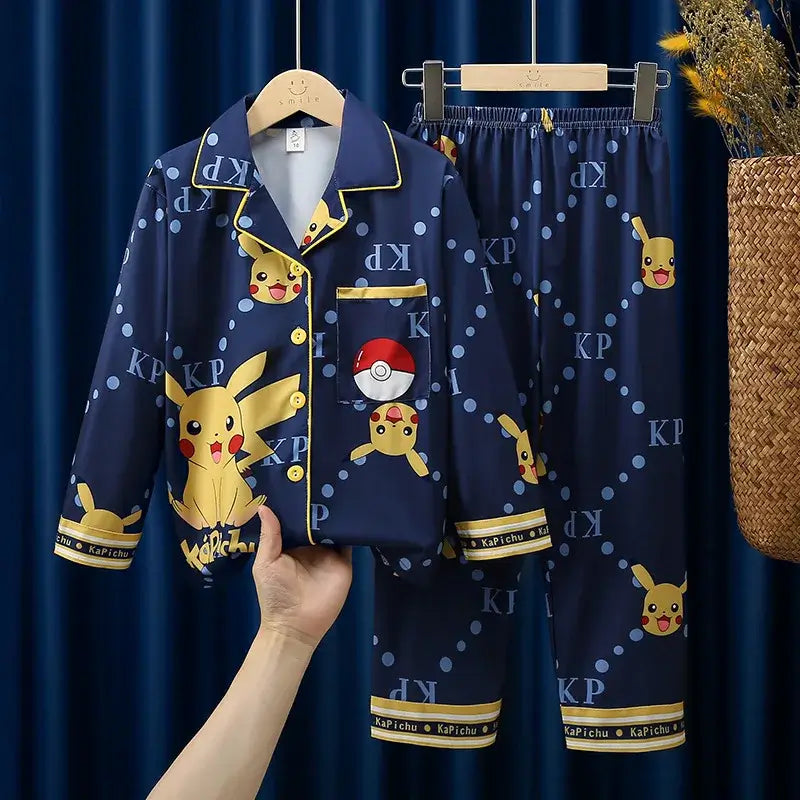 Pijama-Infantil-Pokemon-Pikachu-Conforto-To-Com-Sono-Pijamas