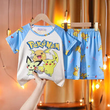 Pijama-Infantil-Pokemon-Pikachu-Qualidade-To-Com-Sono-Pijamas