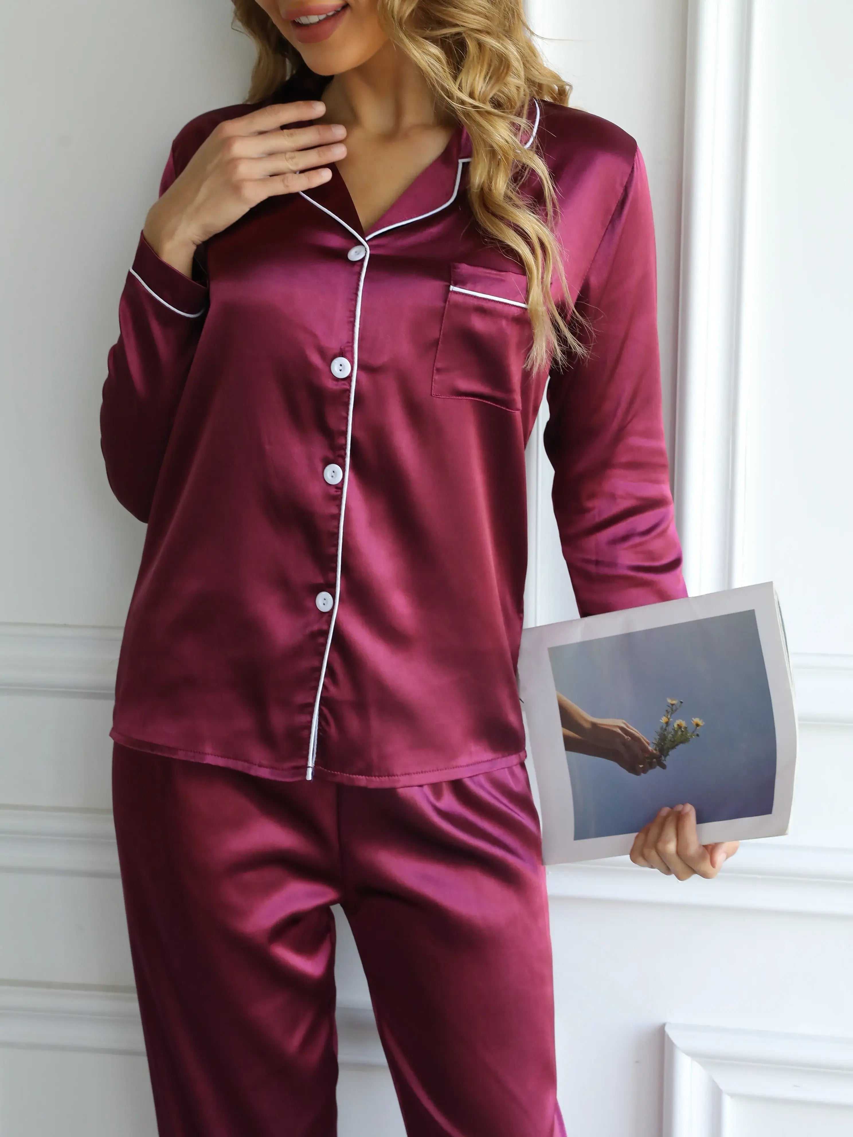 Pijama Americano Feminino Elegance To Com Sono Pijamas