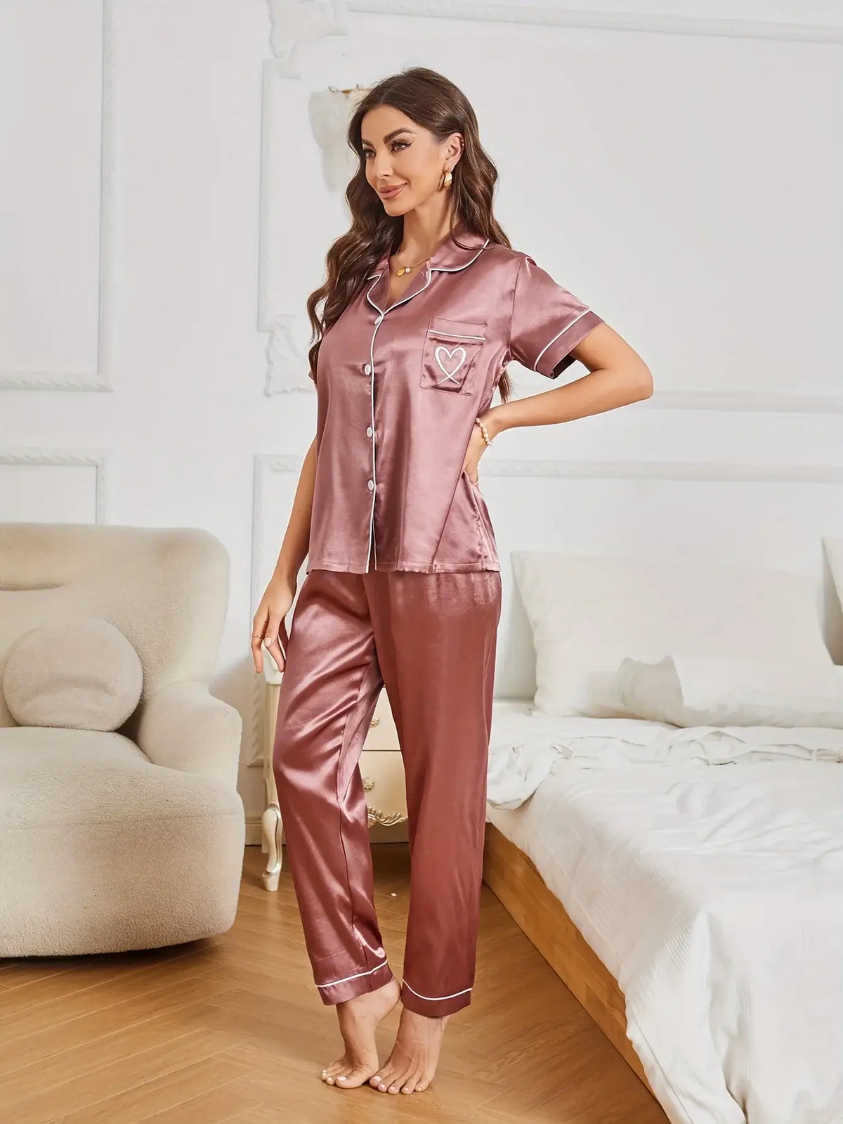 Pijama Americano Feminino Love To Com Sono Pijamas