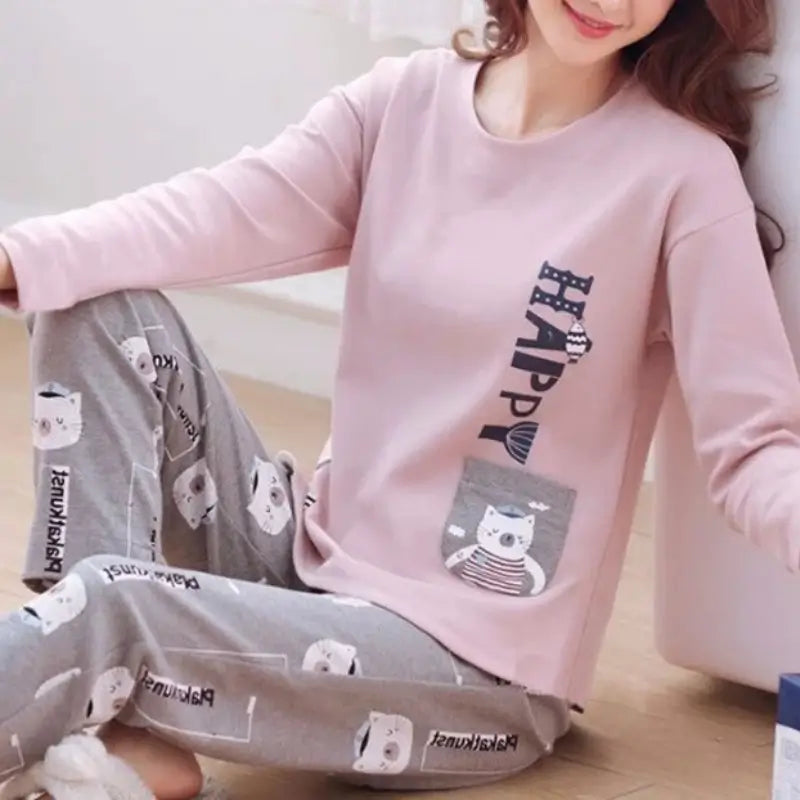 Pijama Feminino Bichinhos To Com Sono Pijamas