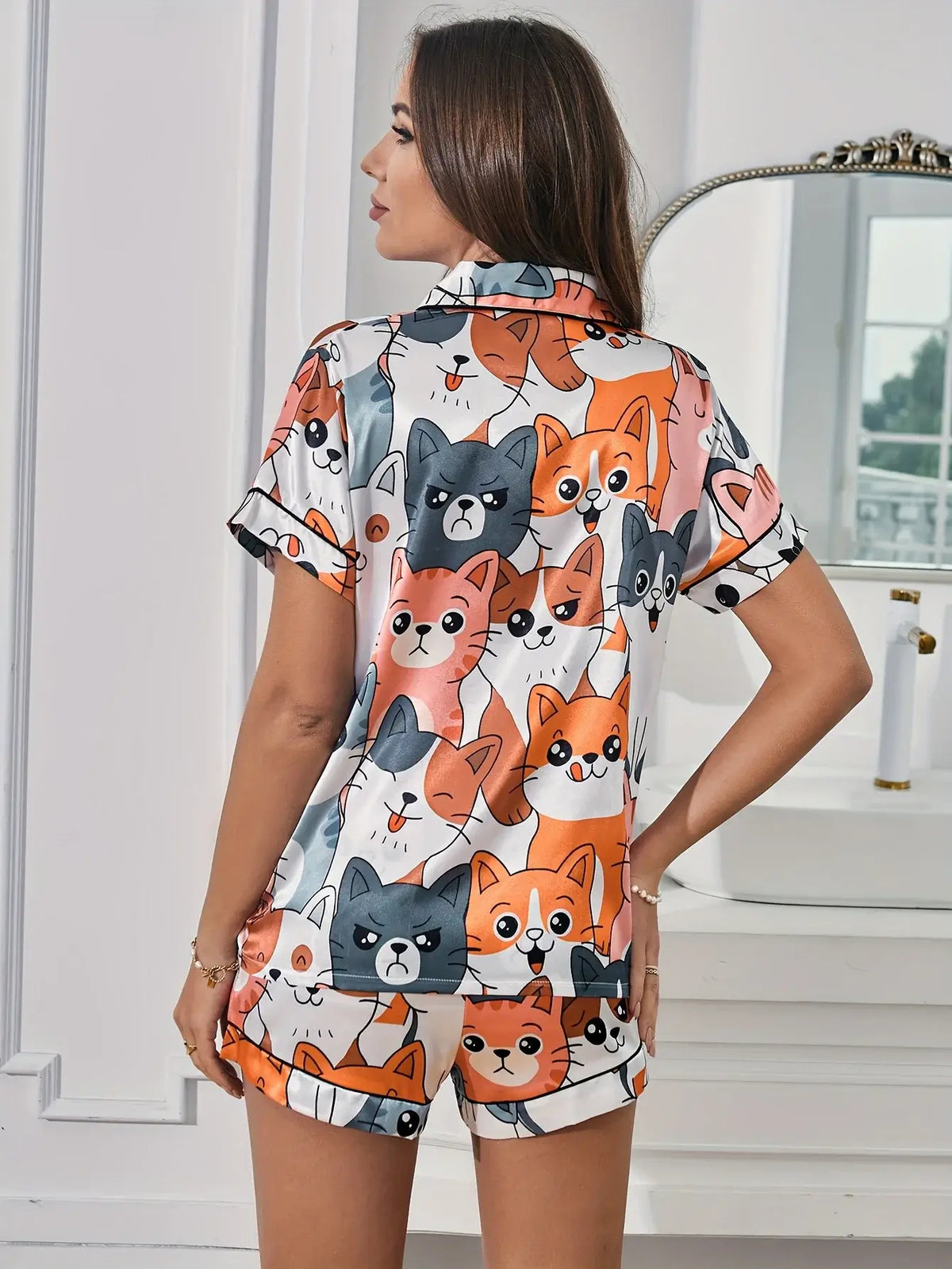 Pijama Feminino Gatinhos tO cOM sONO pIJAMAS
