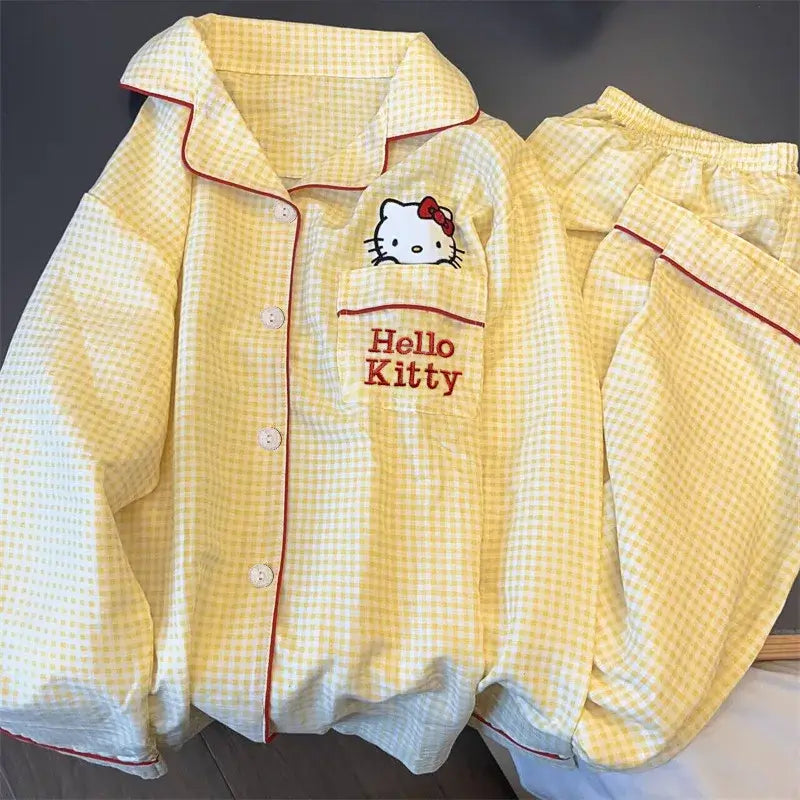 Pijama Feminino Hello Kitty Americano To Com Sono Pijamas
