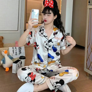 Pijama Feminino Mickey Mouse Comfort