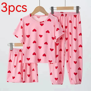 Pijama Infantil Coração