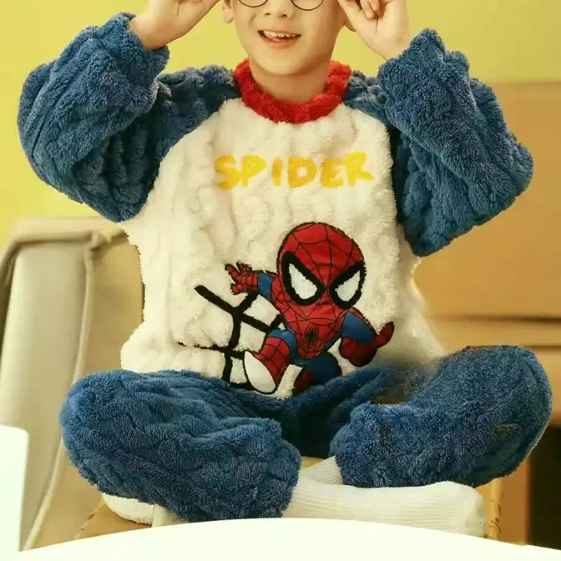 Pijama Infantil Homem Aranha Peluciado To Com Sono Pijamas 