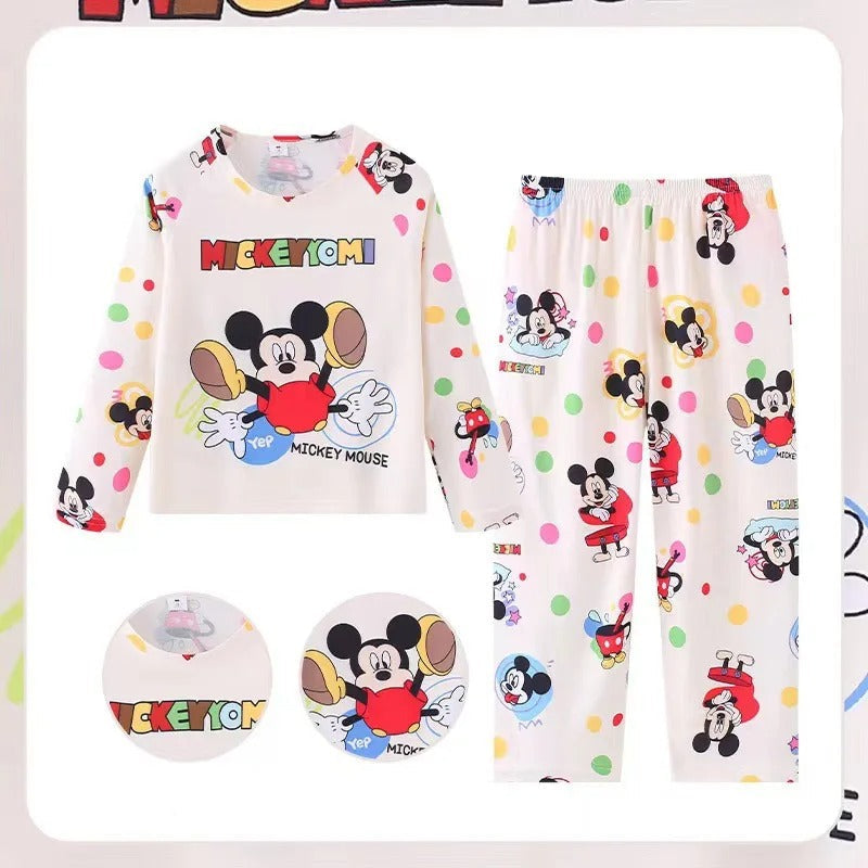 Pijama Infantil Mickey e Minnie To Com Sono Pijamas