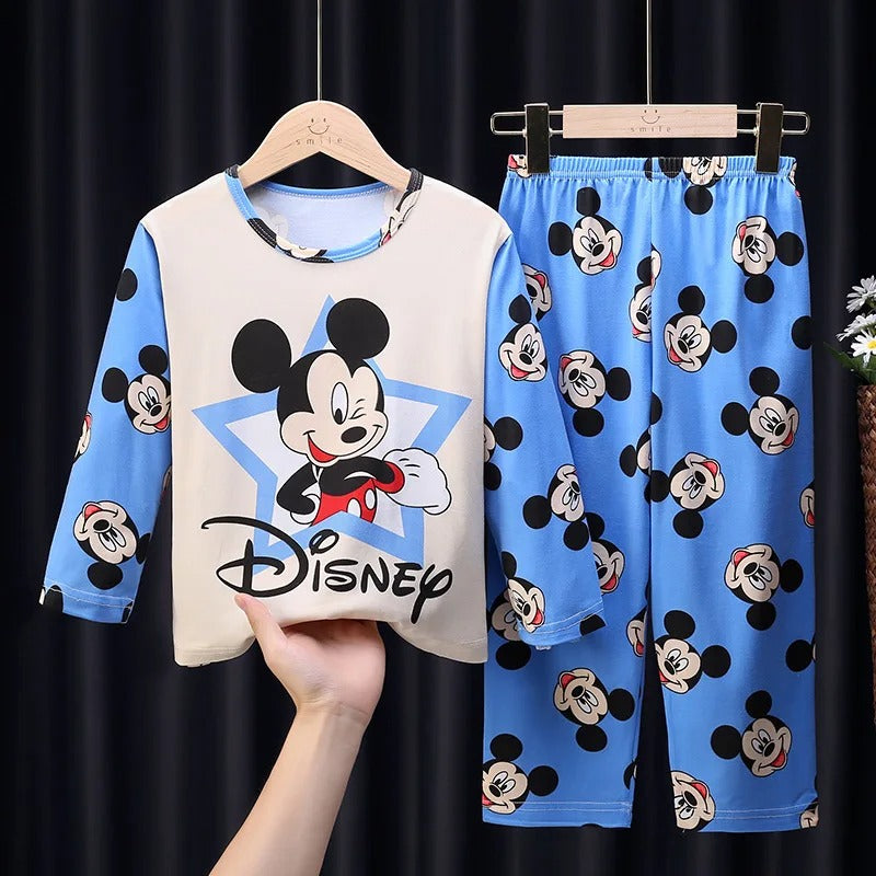 Pijama Infantil Mickey e Minnie To Com Sono Pijamas