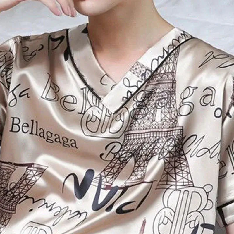 Pijama Masculino Jersey de Poliester To Com Sono Pijamas