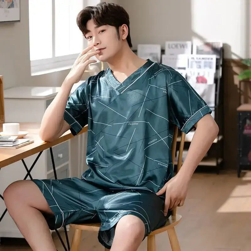 Pijama Masculino Jersey de Poliester To Com Sono Pijamas
