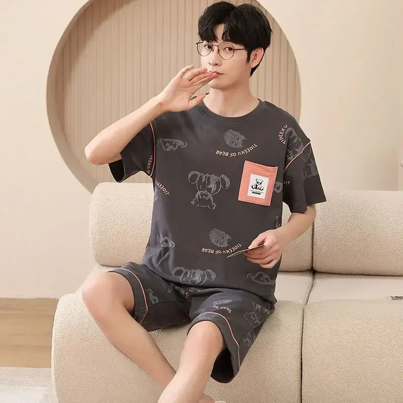 Pijama Masculino Soft de Algodao To Com Sono Pijamas