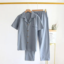 Pijama Masculino Xadrez de Algodao To Com Sono Pijamas