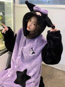 Roupao Pijama Kuromi To Com Sono Pijamas