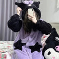Roupao Pijama Kuromi To Com Sono Pijamas