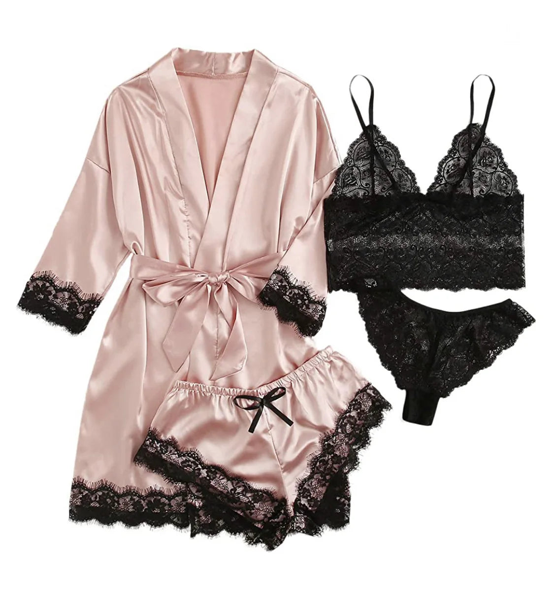 Pijama Feminino Florença Kit Completo