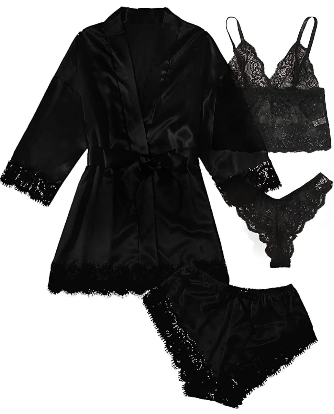 Pijama Feminino Florença Kit Completo