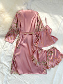 Pijama Feminino Budapeste Kit Completo