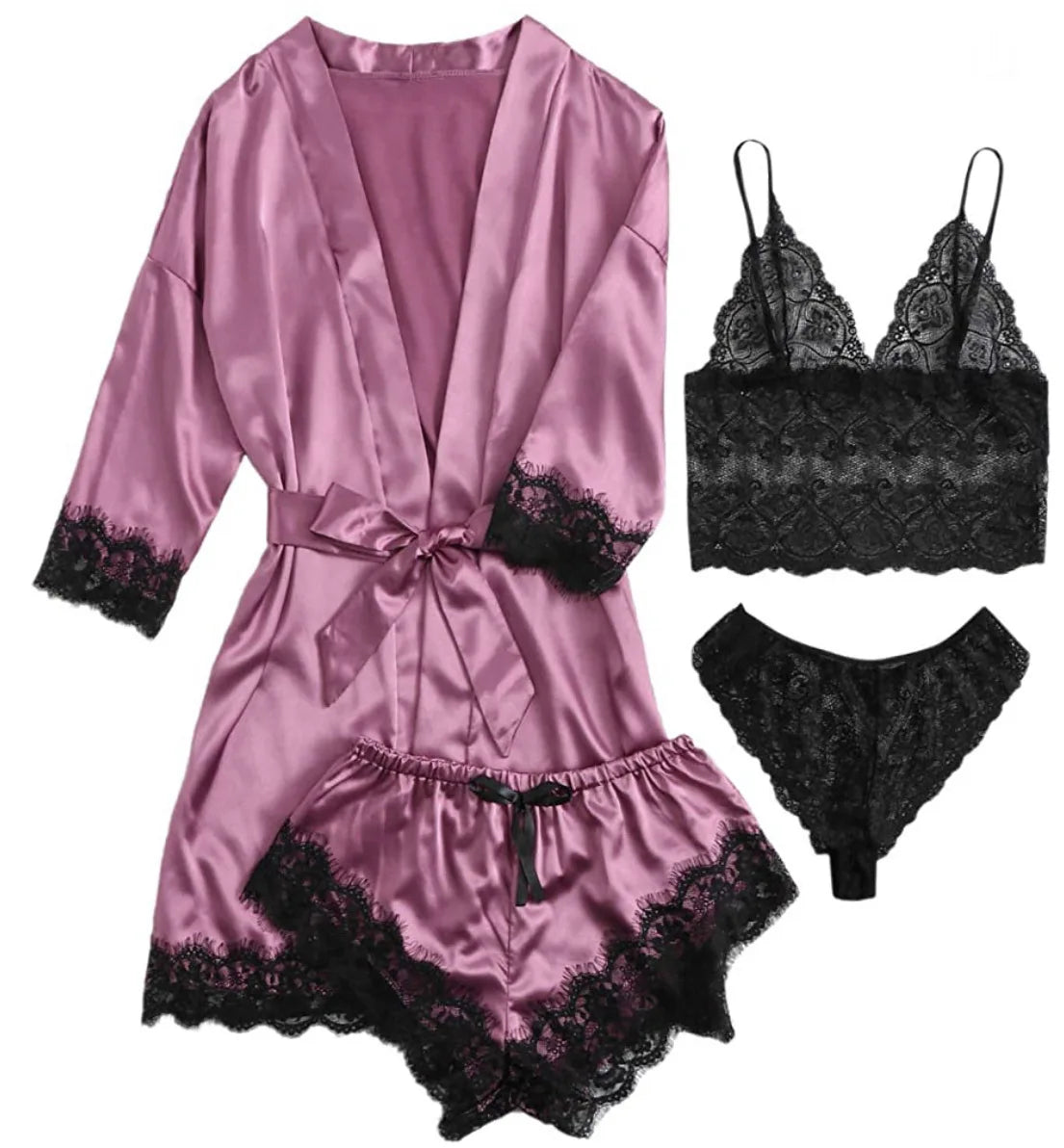 Pijama Feminino Florença Kit Completo