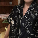 Pijama Curto Feminino Hello Kitty