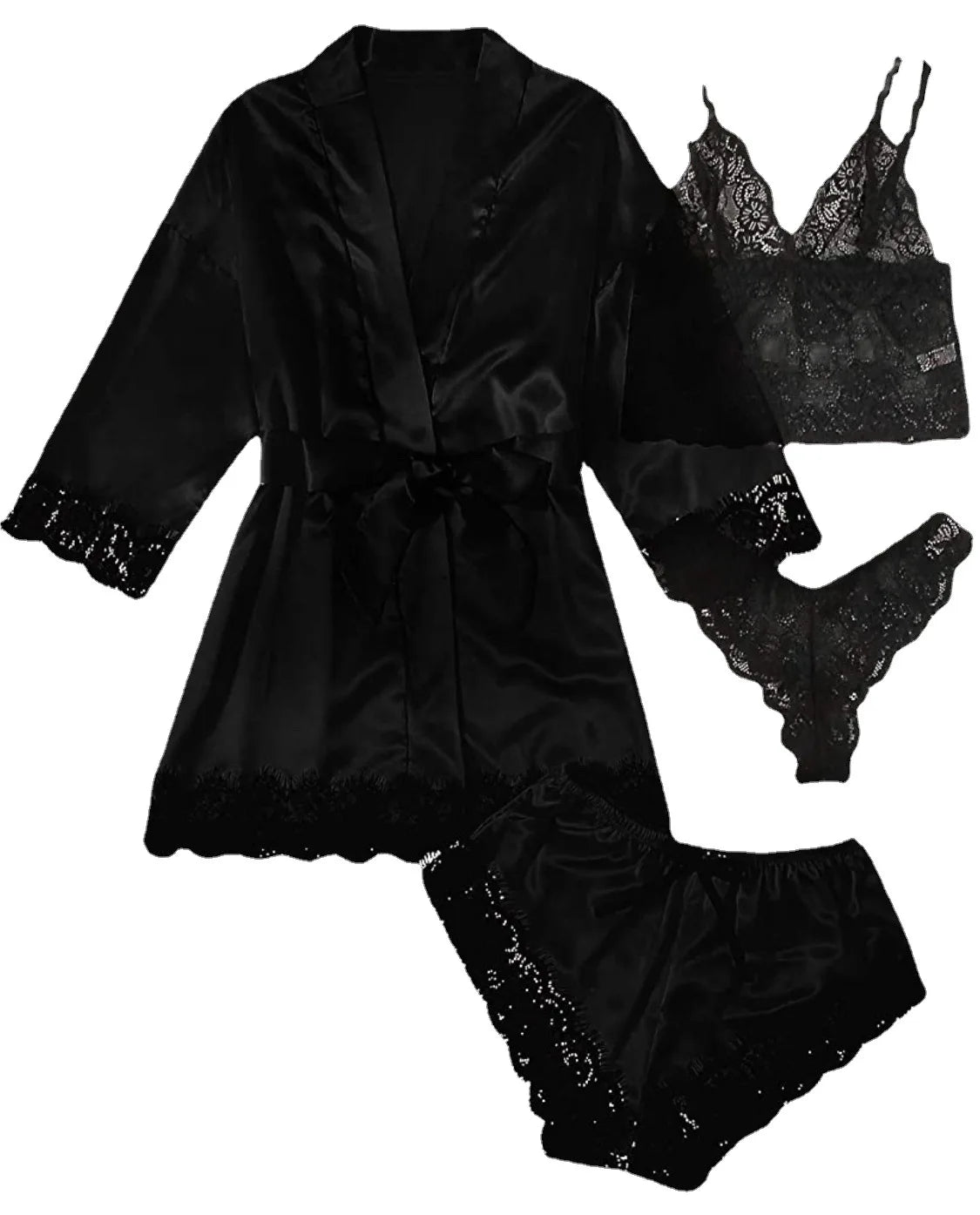 Pijama Feminino Florença Kit Completo