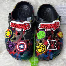 Sandália Vingadores Avengers To Com Sono Pijamas