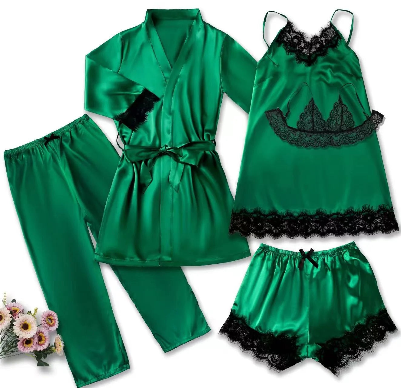 Pijama Feminino Veneza Kit Completo