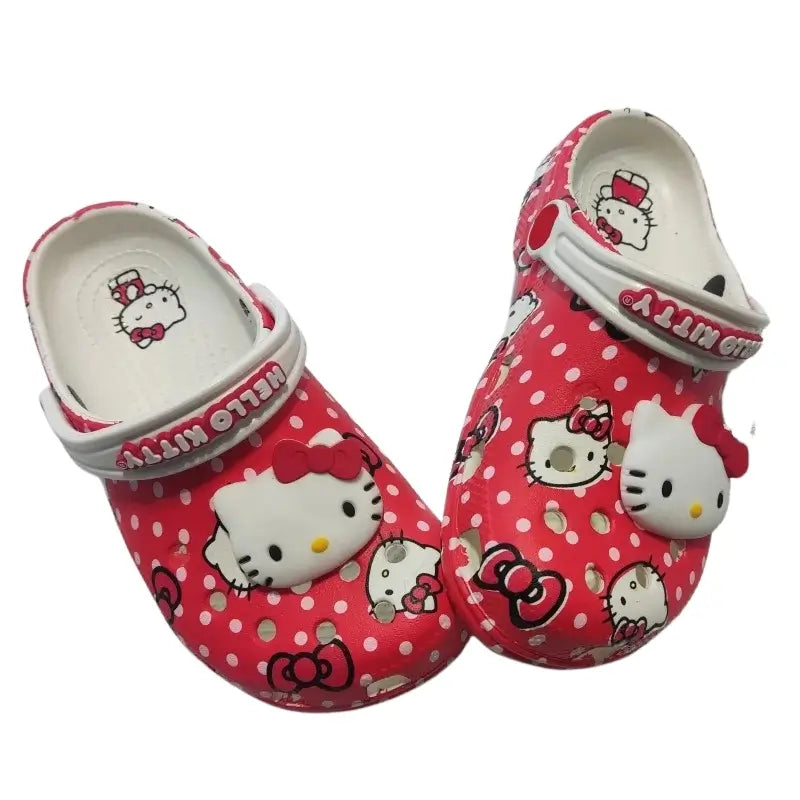 sandalia feminina	Hello Kitty To Com Sono Pijamas